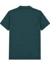 MEN’S TEXTURED KNIT SHIRT