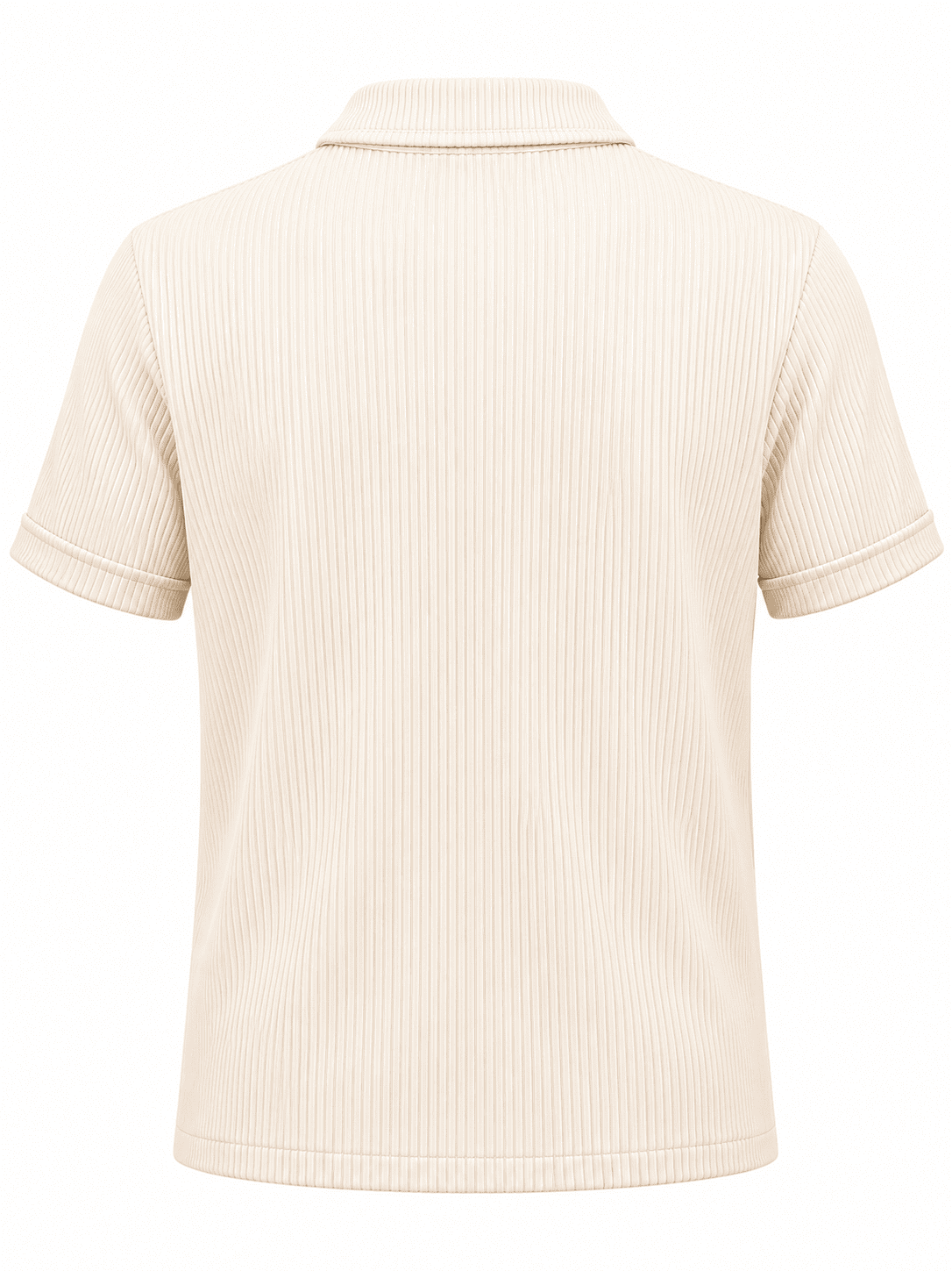 MEN’S RIBBED COTTON SHIRT