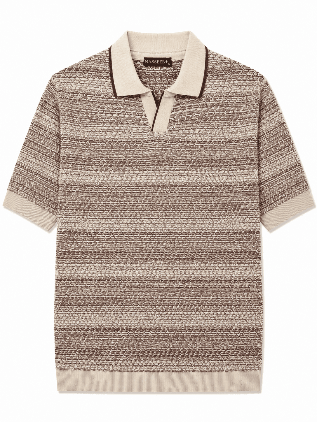 MEN’S TEXTURED KNIT POLO