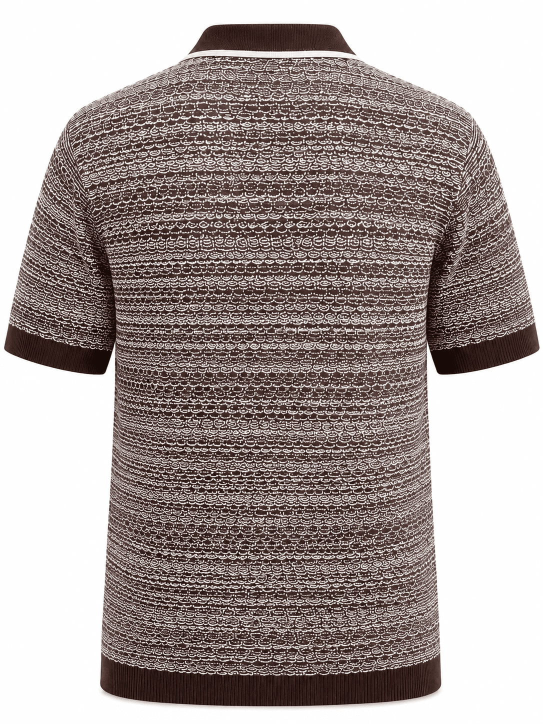 MEN’S TEXTURED KNIT POLO