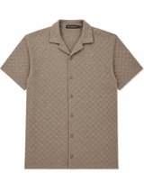MEN’S TEXTURED KNIT SHIRT