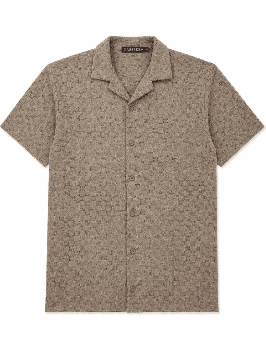 MEN’S TEXTURED KNIT SHIRT