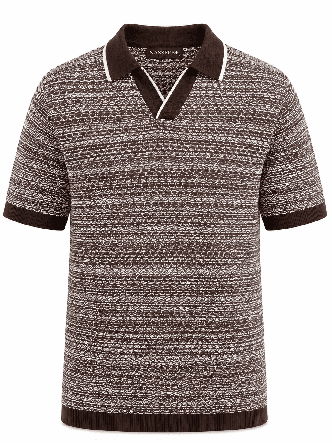 MEN’S TEXTURED KNIT POLO