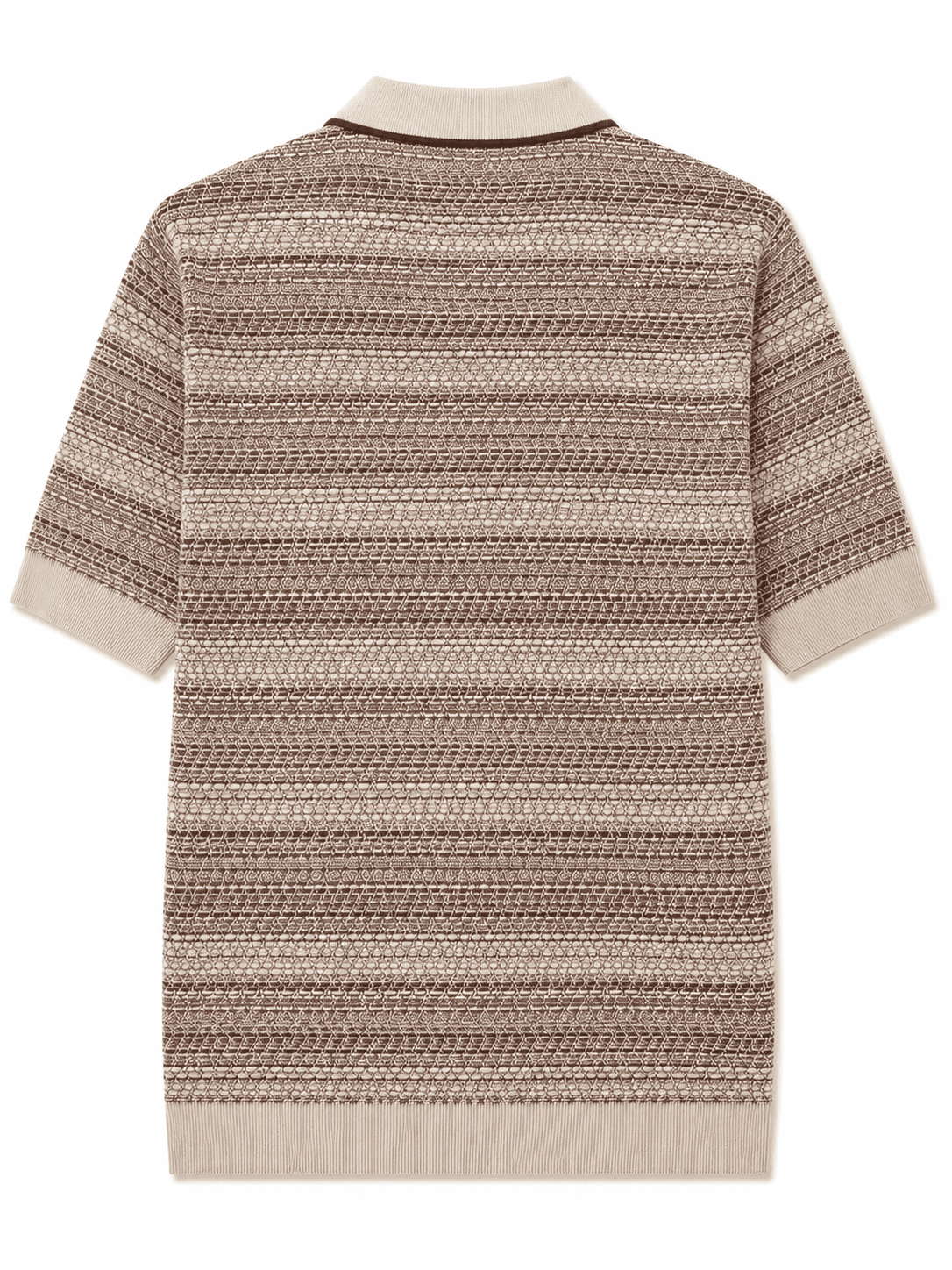 MEN’S TEXTURED KNIT POLO