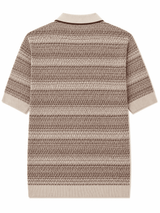 MEN’S TEXTURED KNIT POLO