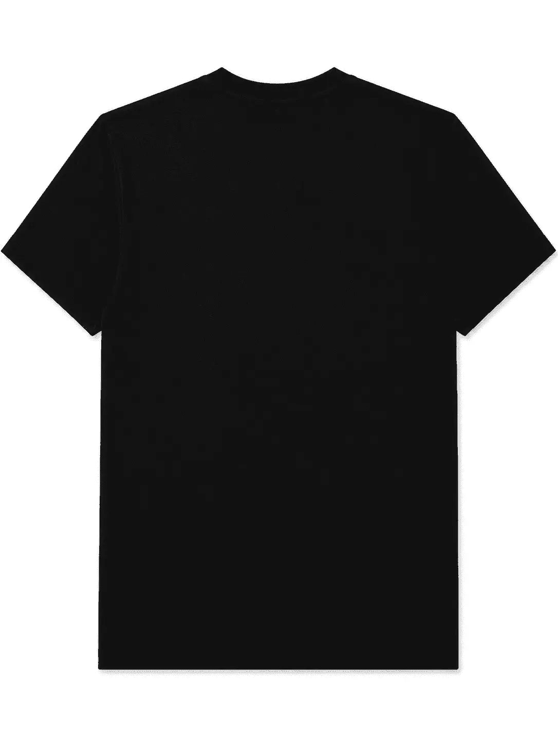 Back view of Nasseeb Men's Heritage Pocket T-Shirt in black