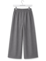Back view of Nasseeb Women's Essence Trousers in grey