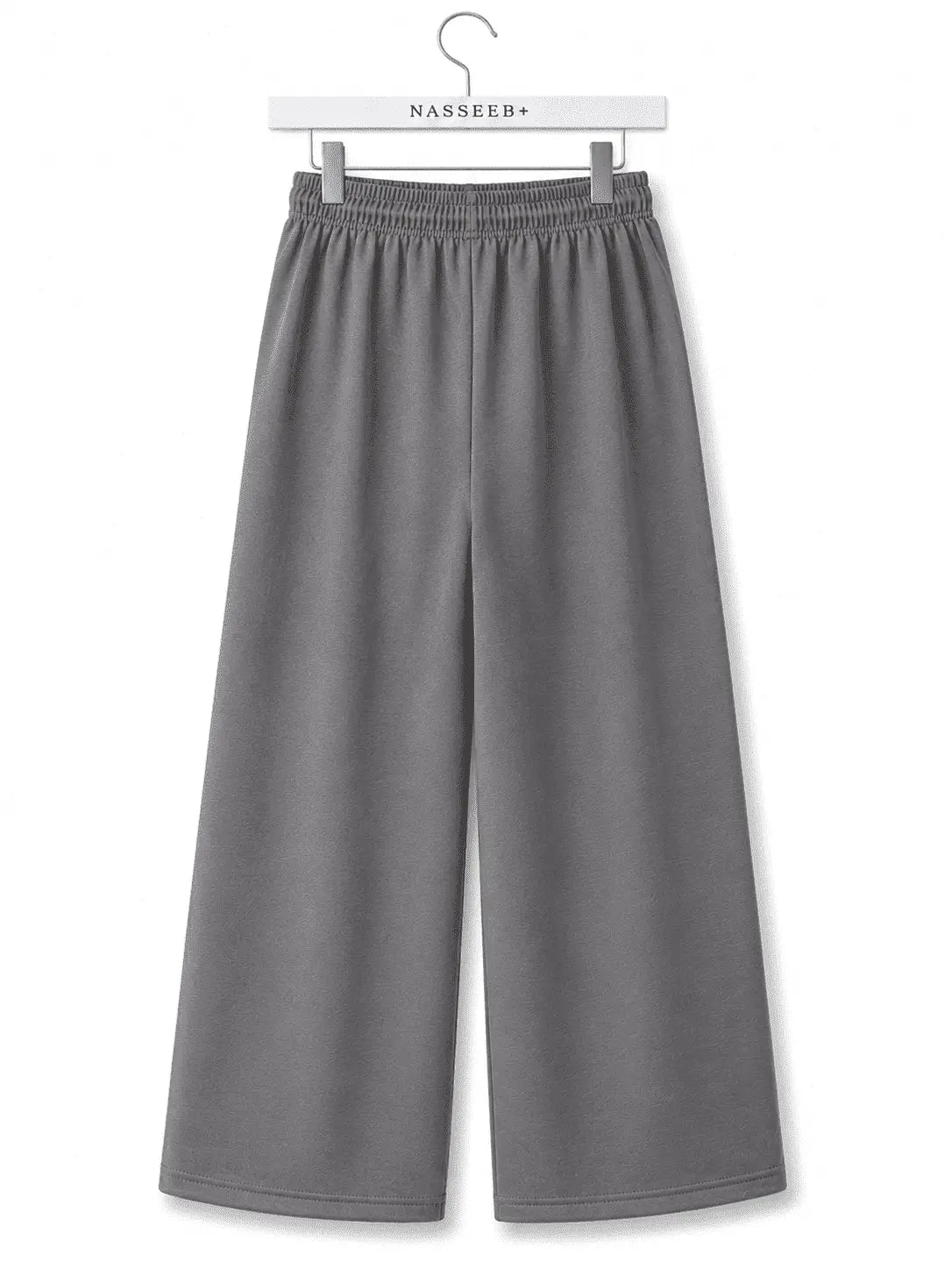 Back view of Nasseeb Women's Essence Trousers in grey