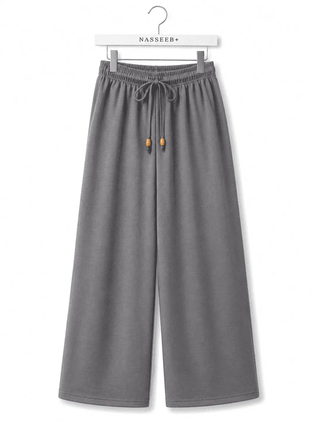Front view of Nasseeb Women's Essence Trousers in grey